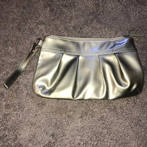 Silver clutch!
